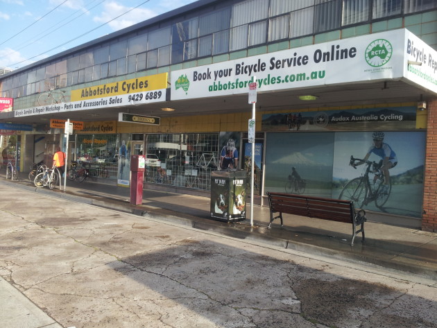 Abbotsford Cycles occupies a triple shop frontage in the Richmond Railway Station building in the inner eastern suburbs of Melbourne.